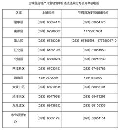 重庆 从重从快查处房地产开发销售中介违法违规行为